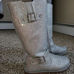 Rhinestone boots